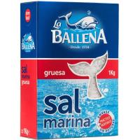 Sal marina gruixuda LA BALENA, paquet 1 kg