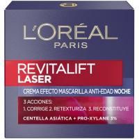 Crema láser cicatrizante de noche 3 E/P L`OREAL, tarro 50 ml