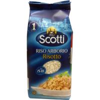Arròs Arborio per a risotto SCOTTI, paquet 500 g