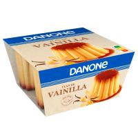 Flan de vainilla DANONE, pack 4x110 g