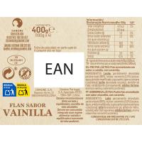 Flam de vainilla DANONE, pack 4x110 g