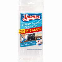 Gamuza atrapapolvo XL más resitente SPONTEX, pack 15+5 unid.