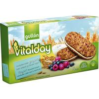 Galleta sandwich sabor yogurt GULLÓN Vitalday, caja 220 g