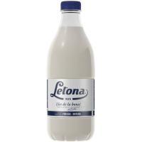 Llet fresca sencera LETONA, ampolla 1,5 litres