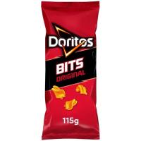 Nachos de blat de moro fregit sabor de barbacoa DORITOS BITS, bossa 115 g