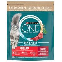 Esterilitzats de bou per a gat PURINA One, paquet 800 g