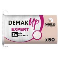 Discos desmaquillantes oval expert DEMAK'UP, paquete 50 uds.