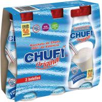 Horchata original CHUFI, pack 3x250 ml