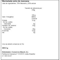 Mermelada manzana BLANCH, frasco 300 g