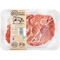 Chuleta de aguja de cerdo Duroc EROSKI Natur, bandeja 450 g