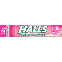 Caramelos de sandía Lc HALLS, paquete 32 g