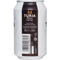 Cerveza TURIA, lata 33 cl