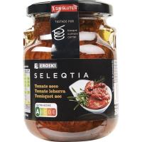 Tomàquet sec en oli EROSKI SELEQTIA, flascó 250 g