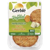 Hamburguesa de tofu-pastanaga GERBLÉ BIO, safata 160 g