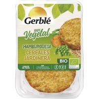 Hamburguesa de cereales jardinera GERBLÉ BIO, bandeja 160 g