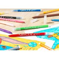 Rotuladores de colores surtidos  Kids Kid Couleur BIC, Caja 10+2 uds