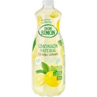 Refresco sin gas sabor limón DON SIMÓN, botella 1,5 litros