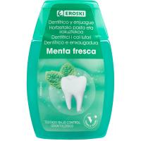 Dentífrico-elixir 2en1 menta fresca EROSKI, bote 100 ml