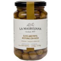 Aceitunas arbequinas LA MASROJANA, tarro 210 g