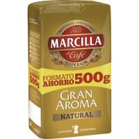 Café molido natural MARCILLA, paquete 500 g