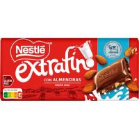 Chocolate con almendras NESTLÉ, tableta 123 g