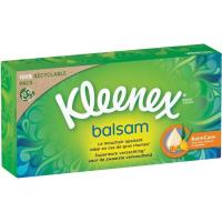 Pañuelo facial balsam KLEENEX, caja 80 uds
