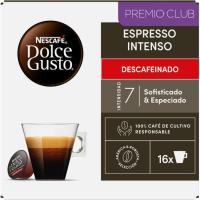 Cafè Espresso desca. Intens NESCAFÉ D. Gust, caixa 16 monodosis