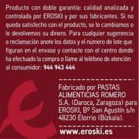 Espirals de cocció ràpida EROSKI, paquet 500 g