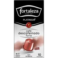 Cafè descafeïnat Forte FORTALESA, caixa 10 monodosis