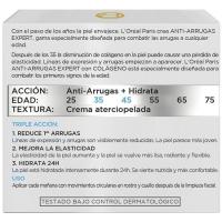 Crema antiedad con colágeno de día L`OREAL, tarro 50 ml