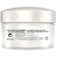 Crema antiedad con colágeno de día L`OREAL, tarro 50 ml