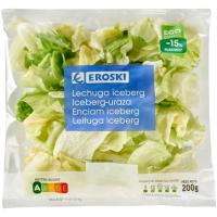 Lechuga iceberg EROSKI, bolsa 200 g