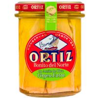 Bonito del norte en aceite de oliva ORTIZ,  frasco 220 g
