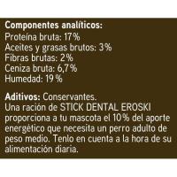 Os dental per gos EROSKI, paquet 180 g