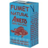 Brou fumet de marisc-pescat de roca ANETO, brik 1 litre