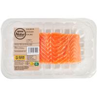 Lomo de salmón EROSKI NATUR GGN, bandeja 300 g