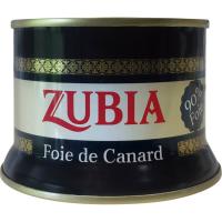 Foie de canard ZUBIA, llauna 130 g