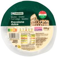 Formatge Provolone Dolce EROSKI, terrina 200 g