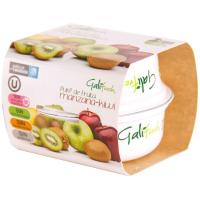 Compota de manzana-kiwi GALIFRESH, pack 2x150 g