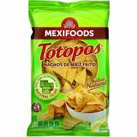 Totopos sal MEXIFOODS, bolsa 300 g