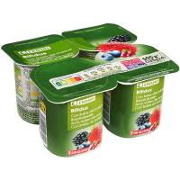 Bífidus amb fruites del bosc EROSKI, pack 4x125 g