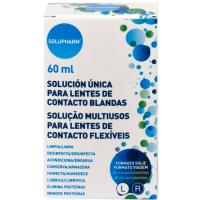 Solución única + Portalente para viaje SOLUPHARM, pack 60 ml