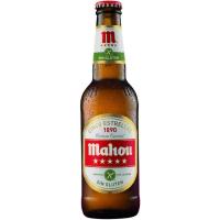 Cerveza sin gluten MAHOU, botellín 33 cl