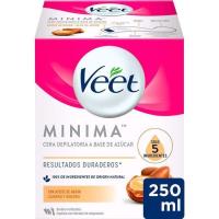 Cera de sucre amb oli d`argània natural VEET, pot 250 ml