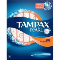 Tampó superplus TAMPAX PEARL, caixa 24 u