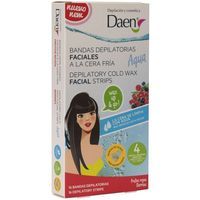 Bandas faciales a los frutos rojos Aqua Wax DAEN, caja 12 uds.