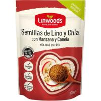 Semillas de lino-chia-manzana LINWOODS, bolsa 200 g