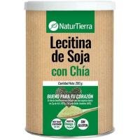Lecitina de soja + chia NATURTIERRA, lata 200 g