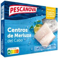 Centros de merluza PESCANOVA, caja 400 g