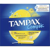 Tampó regular TAMPAX Compak, caixa 22 u